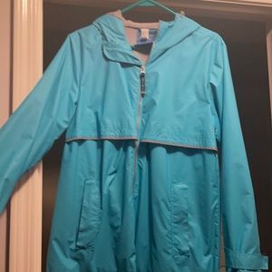 Blue Rain Jacket
